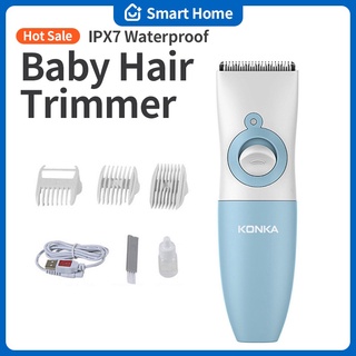 【Ready Stock】Baby ✚▼KONKA Baby Hair Trimmer Electric Hair Clipper Professional Baby Barber For Baby