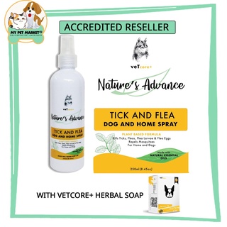 ▬▩Vet Core Tick and Flea Spray with Herbal Soap