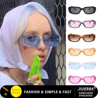 【READY STOCK】INS Fashion Sunglasses Women Candy Sunglasses Rectangle Frame Glasses Cermin Mata (1)