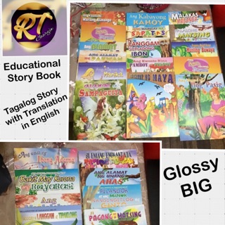 Wholesale Educational Story Book tagalog with English Version