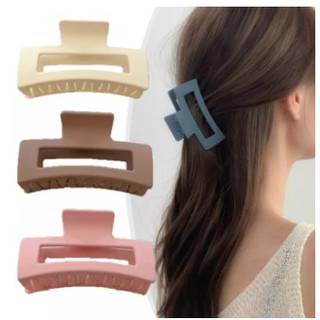 【spot goods】㍿Korean Rectangle Hair Clips Acrylic Hair Clips Barrette Hairpins For Women Girls Hair A