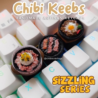 Chibi Keebs - Handmade Artisan Keycaps | Sizzling Series