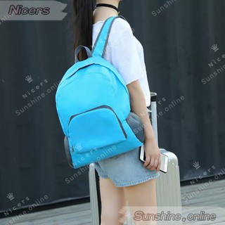 【spot goods】☏℡✙Ultralight Foldable Waterproof Backpack Hiking Bag travel bag