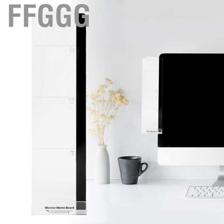 【Ready+COD】Ffggg Computer Screen Monitor Memo Board Acrylic Message Boards Sticky Reminder