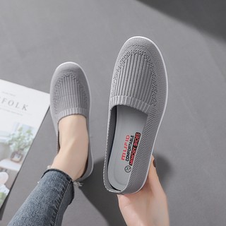 Fashion Flat Mesh Breathable Shoes Casual Comfortable Non-slip Shoe