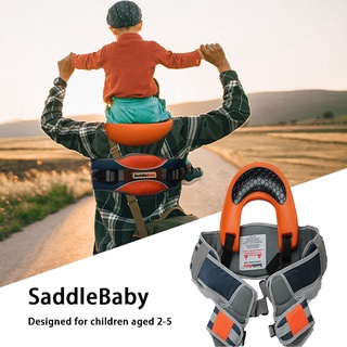 ┋◎Hands Free Saddle Baby Carrier For Dad Shoulder Seat For Kids Travel Hip Seat Children Strap Rider