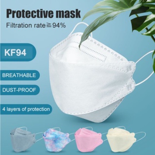inlife KF94 Korean10 Pcs Face Mask Non-woven Protection Filter 3D Anti Viral Mask Korea Style