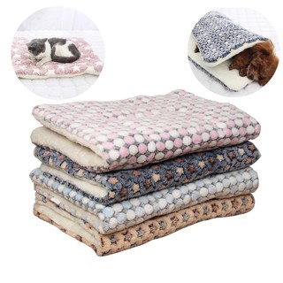☏✚❈Thickened Pet Cat Bed Mat Dog Bed Soft Fleece Pad Blanket Cushion Pad Home Comfortable Sleeping R