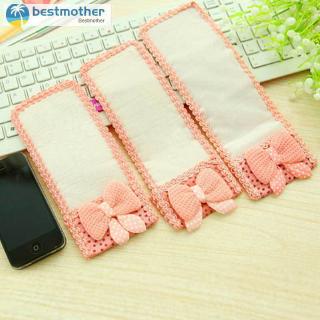 BM✨✿ Fabric Lace TV Remote Control Protect Anti-Dust Fashion Cute Cover Bags New (5)