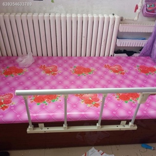 Children's bed guardrail۩✥Free shipping stainless steel foldable home nursing bed guardrail anti-fal