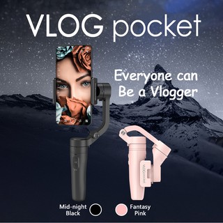 ✨In Stock✨FeiyuTech VLOG Pocket 3-Axis Handheld Gimbal Stabilizer FordableTripod For Smartphone Camera (1)