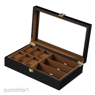 Watch Sunglasses Box Organizer Jewelry Display Case (2)