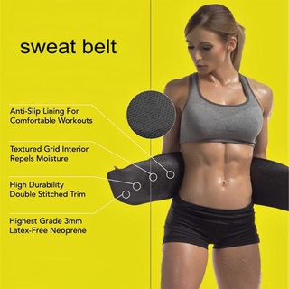Original sweat belt premium waist trimmer sauna sweat belt/hot sweat slimming sauna belt original