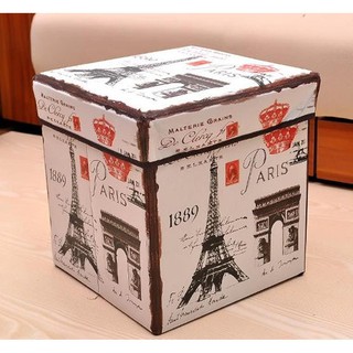 Foldable Bags✳Foldable Storage Ottoman Cube Storage Box