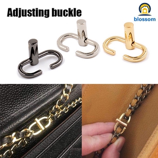 Adjustable Metal Buckle Chain Strap Length Adjustment Shorten for Crossbody Bags Chain Bag