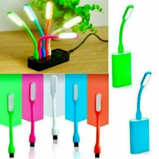 portable♤Mini Portable LED Flexible Metal Neck Bright USB Light for Computer Laptop PC Powerbank