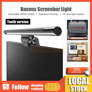 Baseus Screenbar Light Desk Lamp Computer Laptop Hanging Light Table Lamp 2800~5500K【Youth version】