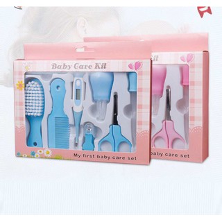 10pcs Comb Grooming Baby Care Kit Newborn Nail Clippers Baby