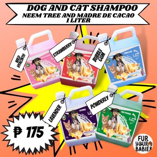 BUY 1 TAKE 1 Dog & Cat Shampoo made with Madre de Cacao and Neem Tree 1 LITER (1)