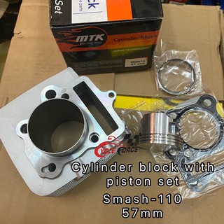 motorcycle MTK cylinder block kit set smash 110 57mm