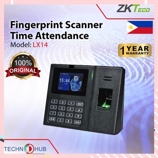 【Available】ZKTeco LX14 Biometric Attendance - Machine Time Clock Recorder 185 x 140 x