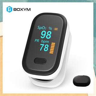 【Available】BOXYM Pulse Oximeter Finger Blood Oxygen Saturation(Spo2) Pulse Rate Mo
