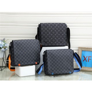 【Ready Stock】✽♂Men Travel Leisure Simple Business Canvas Briefcase Shoulder Cross Body Casual Messen