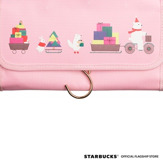 Starbucks Travel Bag Santa Bear & Friends - Signed, Sealed, Delivered (2)