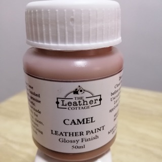 Glossy Camel Leather Paint