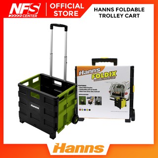 Hanns Foldable Trolley Cart, Grocery Cart, Tools Cart