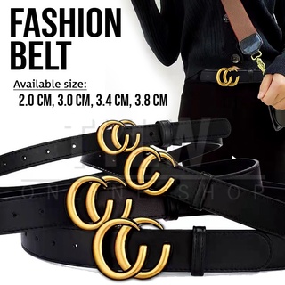 Belt C Korean Fashion Women Lady's Belts Leather Metal Buckle Waist Belt GG01