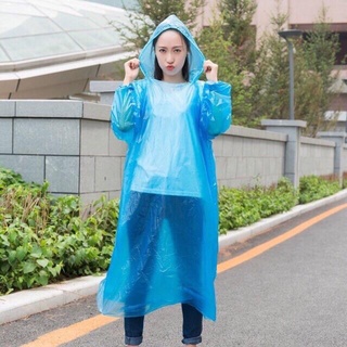Rain Coats✢✧ZH196 Emergency Raincoat Outdoor Disposable Hiking Hooded Adult Travel Poncho