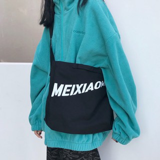 ☧⊙Shoulder bag female Korean version of INS retro versatile crossbody bag leisure sports canvas bag