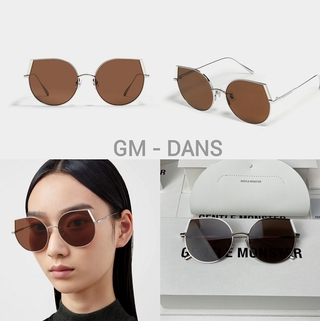GM 2020 New Series Cat-eye Round Metal Front Frame Sunglasses - Dans