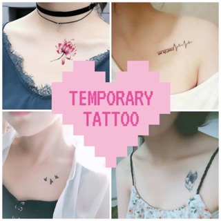 Temporary tattoo assorted korean style fashion unisex