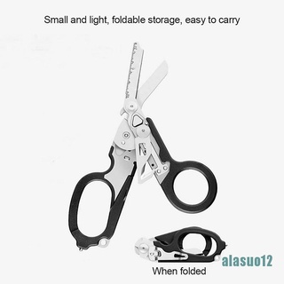 [alasuo12]Multifunction Raptor Emergency Response Shears with Strap Cutter and Glass Break