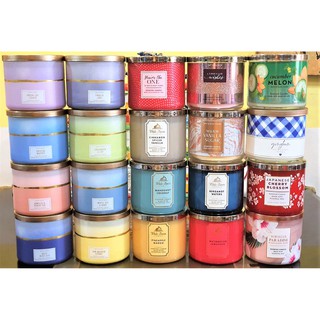 Bath and Body Works 3-wick Scented Candles 14.8oz/411g 02
