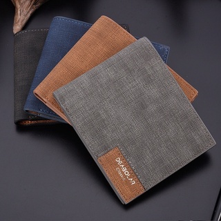 Fashion Genuine Leather Men Wallets Fashion Short Vintage Luxury Male Wallet Card Holder Thin Slim Purse Wallet