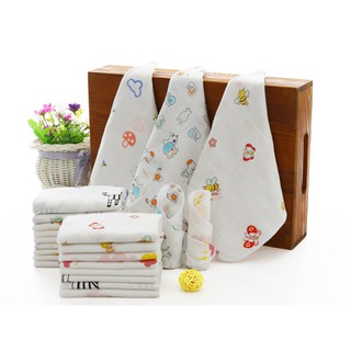 Cotton Infant Small Towels Baby Towel Washcloth for Feeding