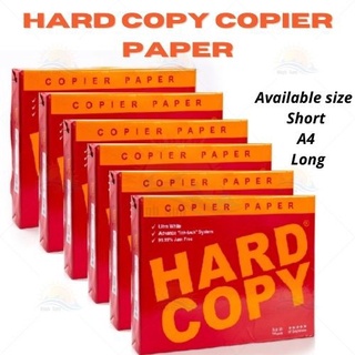 Ready stock High Quality Hard Copy 70gsm Bond Paper Ultra white Paper Zerox Paper