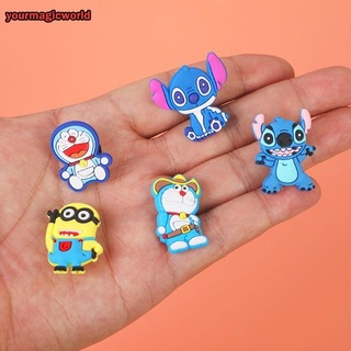 Cute cartoon japanese anime Charms for Jibbite Crocs and Pins Suitable for children and adults (4)
