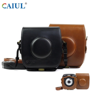 Caiul Leather Shoulder Bag Insert Case for Instax Square SQ10