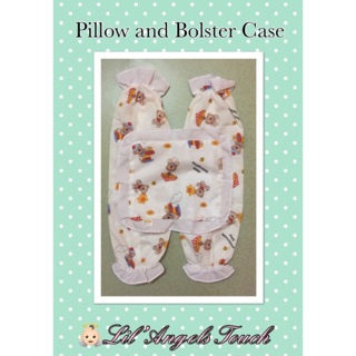 Baby head pillow and bolster case Choose your own Design