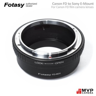 Canon FD to Sony Emount E-mount NEX FE Adapter FOTASY US Brand MVP CAMERA