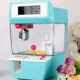 Catcher Alarm Clock Coin Operated Game Machine Crane Machine Candy Doll Grabber Claw Arcade Machine