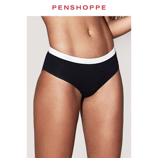 Penshoppe Core Women's Bikini Panties (Black/Beige)