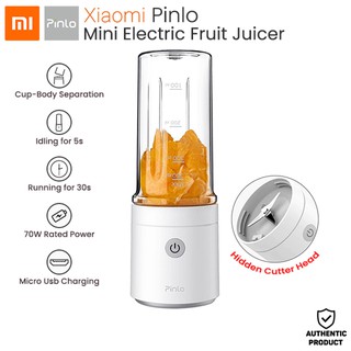 Xiaomi Pinlo Mini Electric Fruit Juicer Blender Portable Mixer Household and Travel USB Rechargeable