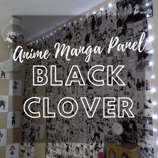 『MANGA PANEL』Black Clover Manga Panel Wall Decor READ DESCRIPTION