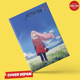 Note Book Hardcover Anime Darling In The Franxx Zero Two