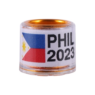 100 Pcs 2023 Pigeon ring 8mm PHA/PHIL Aluminum foot ring multicolor digital foot ring (6)